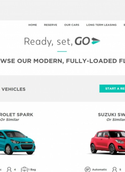 vehicles page